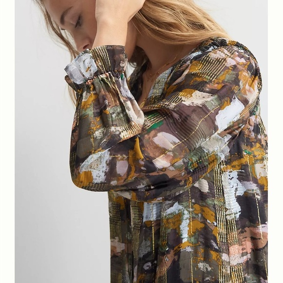 Anthropologie Blair Shimmer Maxi Dress - Picture 3 of 12